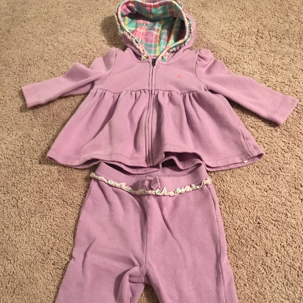Ralph Lauren Ruffle Track Suit